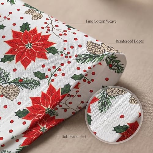 Urban Villa Cloth Napkins Cotton 20x20 (Set of 12) Pinecone - Image 5