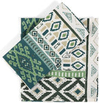 FINGERCRAFT Cloth Napkins Set of 12 Cotton Linen, 20x20 Inch, Free Spirit - Image 2