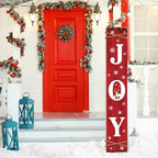 Welcome Porch Sign, Wooden, 47.2", Front Door, Rustic Reindeer - Image 2
