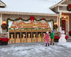 HunnmingRe 16 x 7ft Christmas Garage Door Cover, Reindeer - Image 5