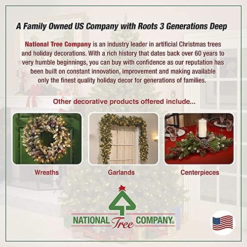 National Tree Company Pre-lit Artificial Mini Christmas Tree | Includes Small Lights and Cloth Bag Base | Majestic Fir - 2 ft - Image 5