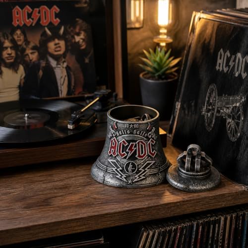Nemesis Now ACDC Hells Bells Storage Box, Secret Compartment, Money Holder, Officially Licensed Collectible Merchandise and Gift for Rock Band Fans 13cm - Image 3