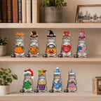 Wood Animal Figurine Magnetic Interchangeable Seasonal Decor (G) - Image 3