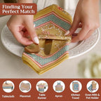 Maison d' Hermine Cloth Napkins Set of 6 Reusable 100% Cotton (20" x 20") - Image 4
