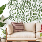 CEWOR 60 Pack 396ft Fake Vines with Leaves for Bedroom Artificial Ivy Garland Fake Ivy Leaves Artificial Greenery Garlands Hanging Vines for Room Decor Wedding Wall Indoor Outdoor Decoration - Image 4