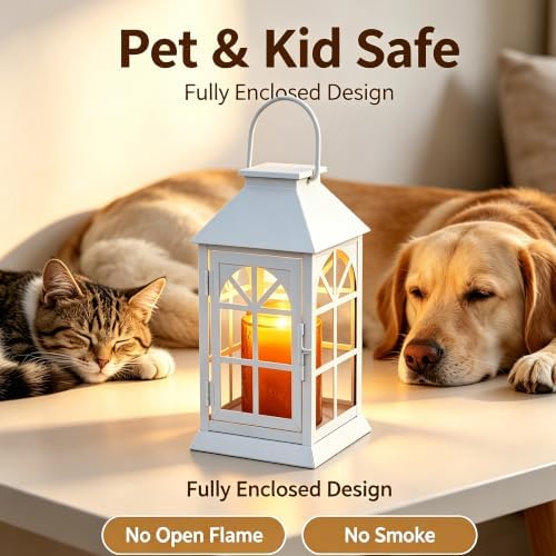 Candle Warmer Lamp with Timer, Dimmable Fully Enclosed Hanging - Image 2