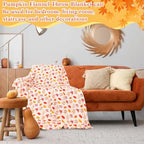 Buryeah 4 Pack Fall Throw Blankets Bulk Flannel Blanket, 40 x 50 Inches - Image 6