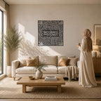 iwa concept 4 Quls Kufic Wooden Islamic Wall Art Set - Image 3