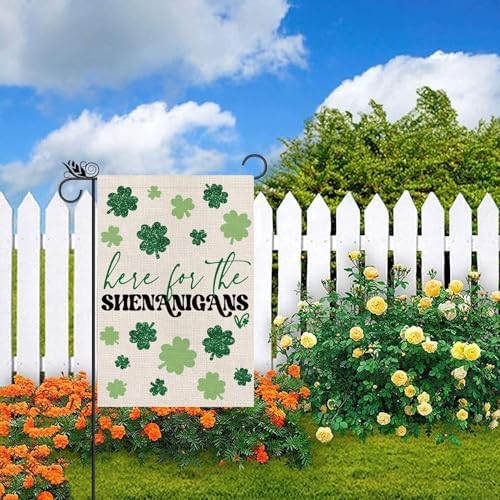 Seasonal Garden Flags Funny Seasonal Double Sided Flags Set of 11 Holiday Farmhouse Indoor Christams Gifts Outdoor Yard Lawn Decorations 12.5x18 Inch - Image 4
