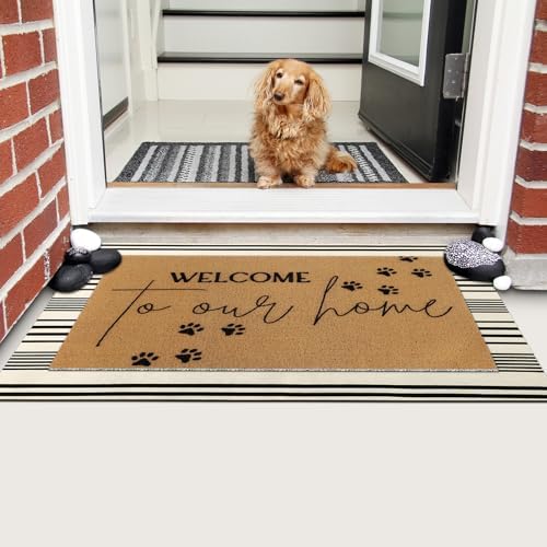 Tinideya 2 23.6 X 35.4 Inches PET Black White Brown - Image 4