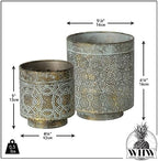 Moroccan Temple Candle Holder Lanterns - Image 3