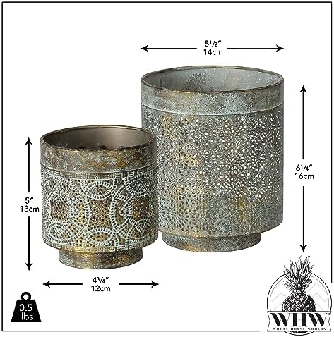 Moroccan Temple Candle Holder Lanterns - Image 3