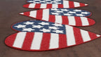 Lightnpro Beaded Table Runner 13x36 Inch - American Flag Design Heart Shape Patriotic Table Décor for 4th of July, Independence Day, Christmas Thanksgiving Holidays & Special Events - Red Blue White - Image 7