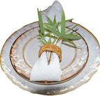 Bamboo Napkin Rings,Napkin Ring Set of 6,Handmade Natural Napkin Holder Ring for Table Decoration - Image 3