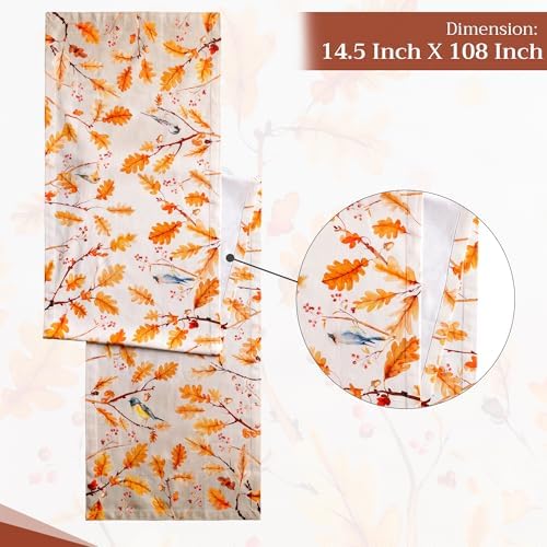 Maison d' Hermine Table Runner 100% Cotton 14.50" x 108" (Single Layer) - Image 4