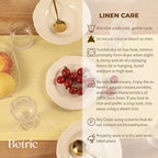 100% Pure Linen Table Runner 108 Inches Long, Coffee Table Runner,Farmhouse Style, 14×108 Inches, Perfect for Spring, Summer, Dining Table, Holiday Decor and Dresser -Chambray Yellow - Image 5