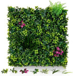 Grass Wall Panels, 20"x20" 8pcs UV-Anti Faux Greenery Backdrop by EverNature