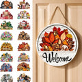 16 PCS Interchangeable Welcome Sign for Front Door Seasonal Porch Decor by SenyaJumf