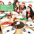 NATURALABEL Self-Adhesive Napkin Bands, Bulk Pack of 20,000, Black - Image 6
