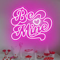 Be Mine Neon Sign, Valentine's Day LED Light, Gift for Lover by DMDMBSR