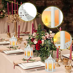 Hortsun 30 Pcs Mini Vintage Lantern Decorative 4.3 Inches,White - Image 3
