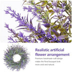 26''Lavender Eucalyptus Wreaths for Front Door - Image 3