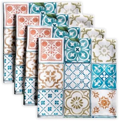 Maison d' Hermine Cloth Napkins Set of 4 Reusable 100% Cotton (20" x 20") by MaisondHermine