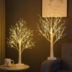PXBNIUYA 2 Pack 144 LED Birch Tree Lights with Remote Control with Timer - Image 2
