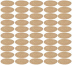 50 PCS Round Woven Placemats, 12 Inch Natural Bulrush Table Mats - Image 3