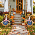 Fall Porch Goose Outfit Scarecrow Costume, Thanksgiving Porch & Yard Decor - Image 5