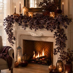 2 Pack 6 Ft Fall Garlands, Fall Decorations for Home - Image 2
