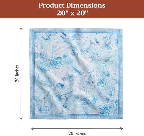 Maison d' Hermine Cloth Napkins Set of 4 100% Combed Cotton (20" x 20") - Image 5