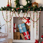 Bucherry 4 Pcs Christmas Wood Bead Garland 28.8 Feet, Red,Green,Gold - Image 4