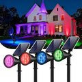 InnoGear 4 Solar Lights Outdoor for Halloween Christmas Xmas, 4 Colors by InnoGear