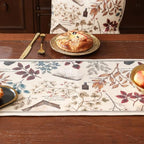 ISAENNE Designer Vintage Linen Extra Long Table Runner,118"x12"-Xipeia - Image 6