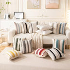 Boho Throw Pillow Covers Decorative Neutral Farmhouse Pillow case - Image 6