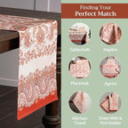 Maison d' Hermine Table Runner 100% Cotton 14.50" x 72" (Double Layer) - Image 5