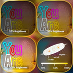 Motivational Neon Signs for Wall Decor You Are Kind Neon Light Sign Positive And Upward Quote Light Up Signs for Classroom Led Signs for Bedroom Wall Classroom Girls Room Wall Decor - Image 4