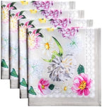 Maison d' Hermine Cloth Napkins Set of 4 Reusable 100% Cotton (20" x 20") by MaisondHermine