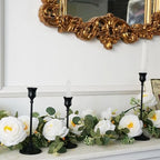6X Black Candlestick Holders Taper Candle Holder Metal Candle Sticks Holder - Image 7