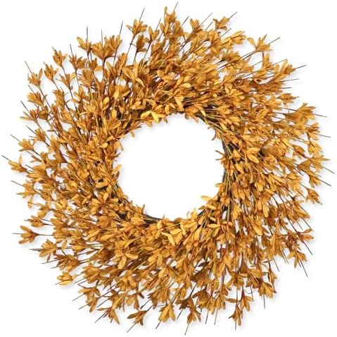 26 Inch Realistic Full Fall Wreaths for Front Door Outside Autumn Wreath by LZNPAArtificialPlants