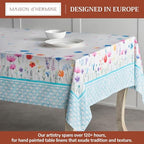 Maison d' Hermine Table Cloth Square Table Reusable 100% Cotton 54"x54" - Image 2