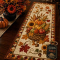 Autumn Quilted Table Runner - Fall & Halloween Seasonal Table Decor，Autumn：M(14×72'') by Cridano