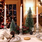 Lanttu 24 Pcs Candlestick Holders Bulk 3.55''x2.56'' Taper Candle Holders - Image 5