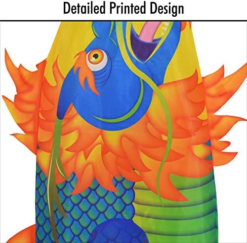 In the Breeze 5171 — 3D Dragon Windsock — Hanging Outdoor Decoration, Lunar New Year Décor - Image 6