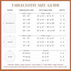 Linen World Gingham Tablecloth – Buffalo Plaid Linen Tablecloth 90" x 60" Inch,100% French Flax Table Cloth for Dining Table,Weddings,Thanksgiving & Christmas Decor,Rust Checkered - Image 7