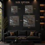 iwa concept 4 Quls Kufic Wooden Islamic Wall Art Set - Image 4