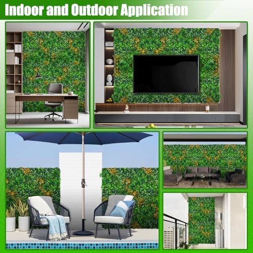 Artificial Grass Wall Panels, 40"x120"(33.33 SQFT)Boxwood Panels - Image 6