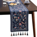 Patdrea Designer Vintage French Velvet Table Runner,12"X63"-Lanruoting by patdrea