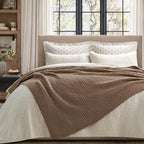 EVERGRACEHOME Chunky Chenille Knit Throw Blanket, 60 x 80, Rosewood - Image 3